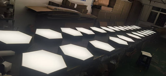 hexagon led ceiling light pedant