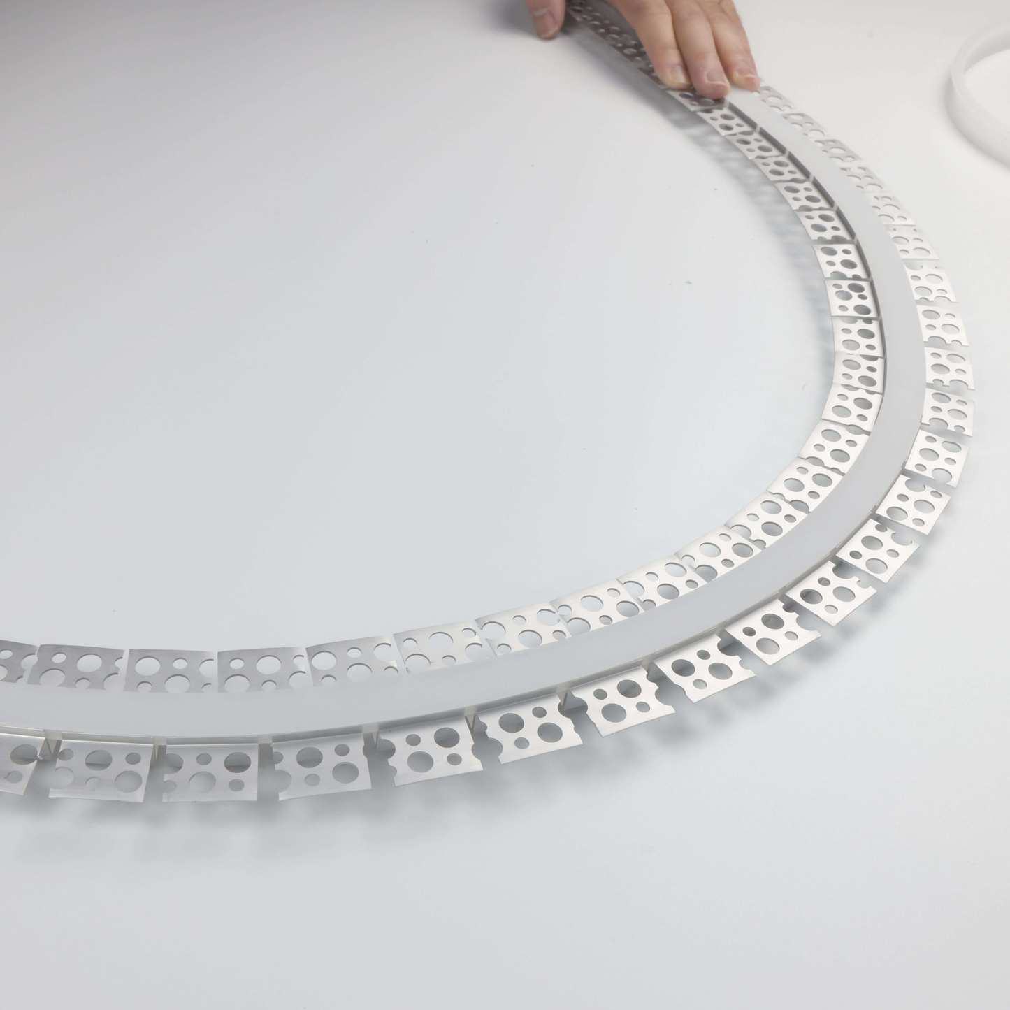 5515 bendable led profile light Drywall 6063 Aluminum LED profile